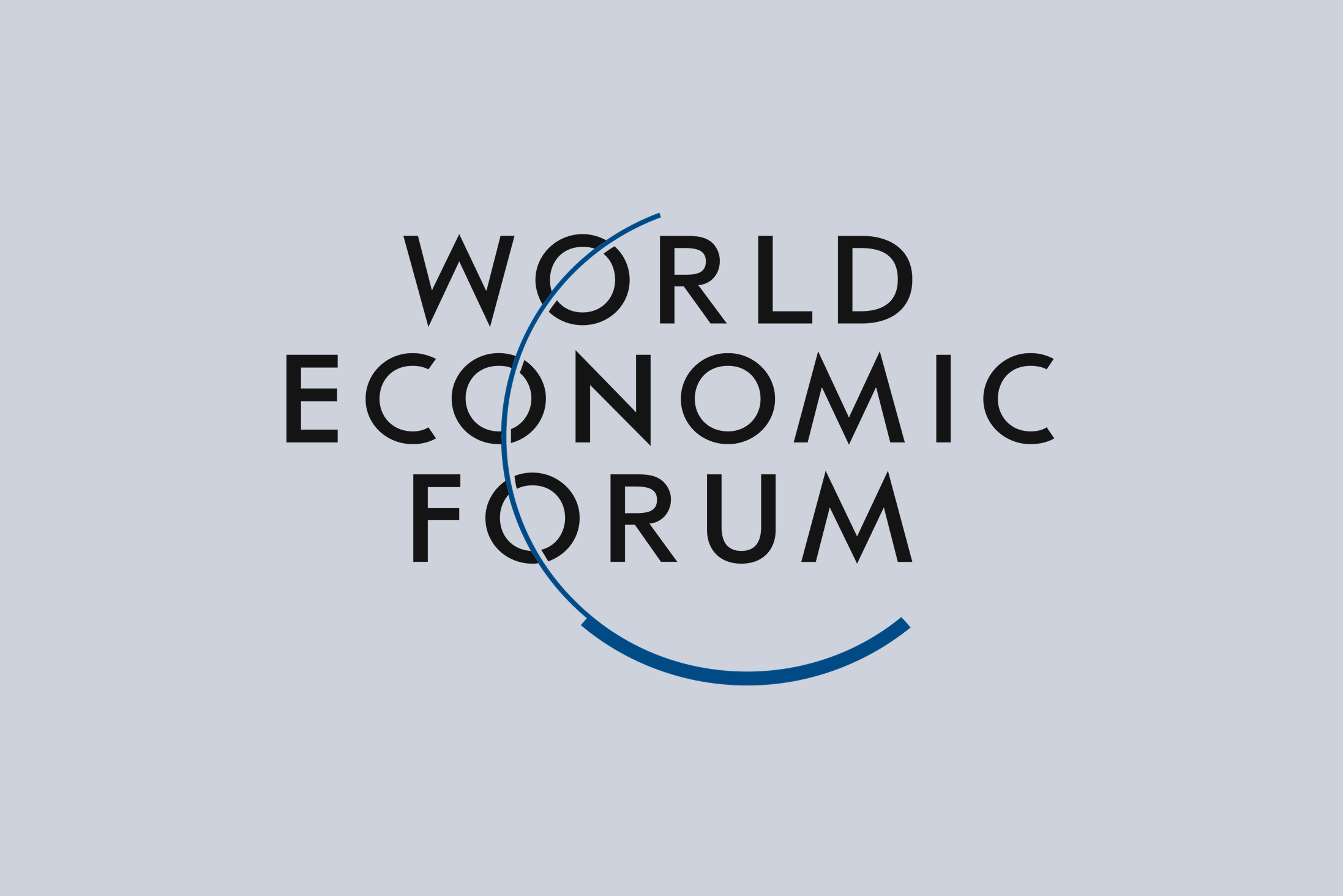 World Economic Forum logo on a light gray background